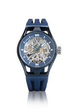 Carica l'immagine nel visualizzatore di Gallery, Montecristo Solo Tempo Automatico SKELETON PVD BLU