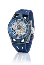 Carica l'immagine nel visualizzatore di Gallery, Montecristo Solo Tempo Automatico SKELETON PVD BLU