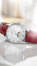 Carica l'immagine nel visualizzatore di Gallery, longines master collection moonphase - l24094872