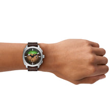 Carica l'immagine nel visualizzatore di Gallery, Cronografo Minecraft x Fossil Grass Block in edizione limitata 1825 pz mondo