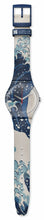 Carica l'immagine nel visualizzatore di Gallery, SWATCH ART JOURNEY 2023 THE GREAT WAVE BY HOKUSAI & ASTROLABE SUOZ351