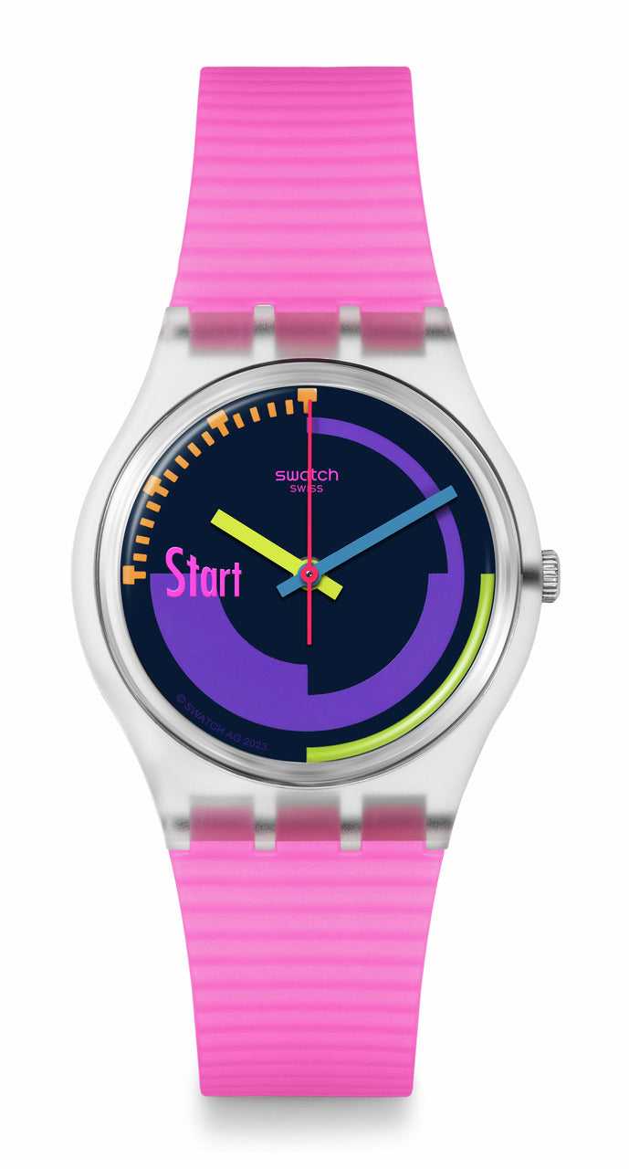 SWATCH NEON SWATCH NEON PINK PODIUM – bottegadelgioiellosorrento