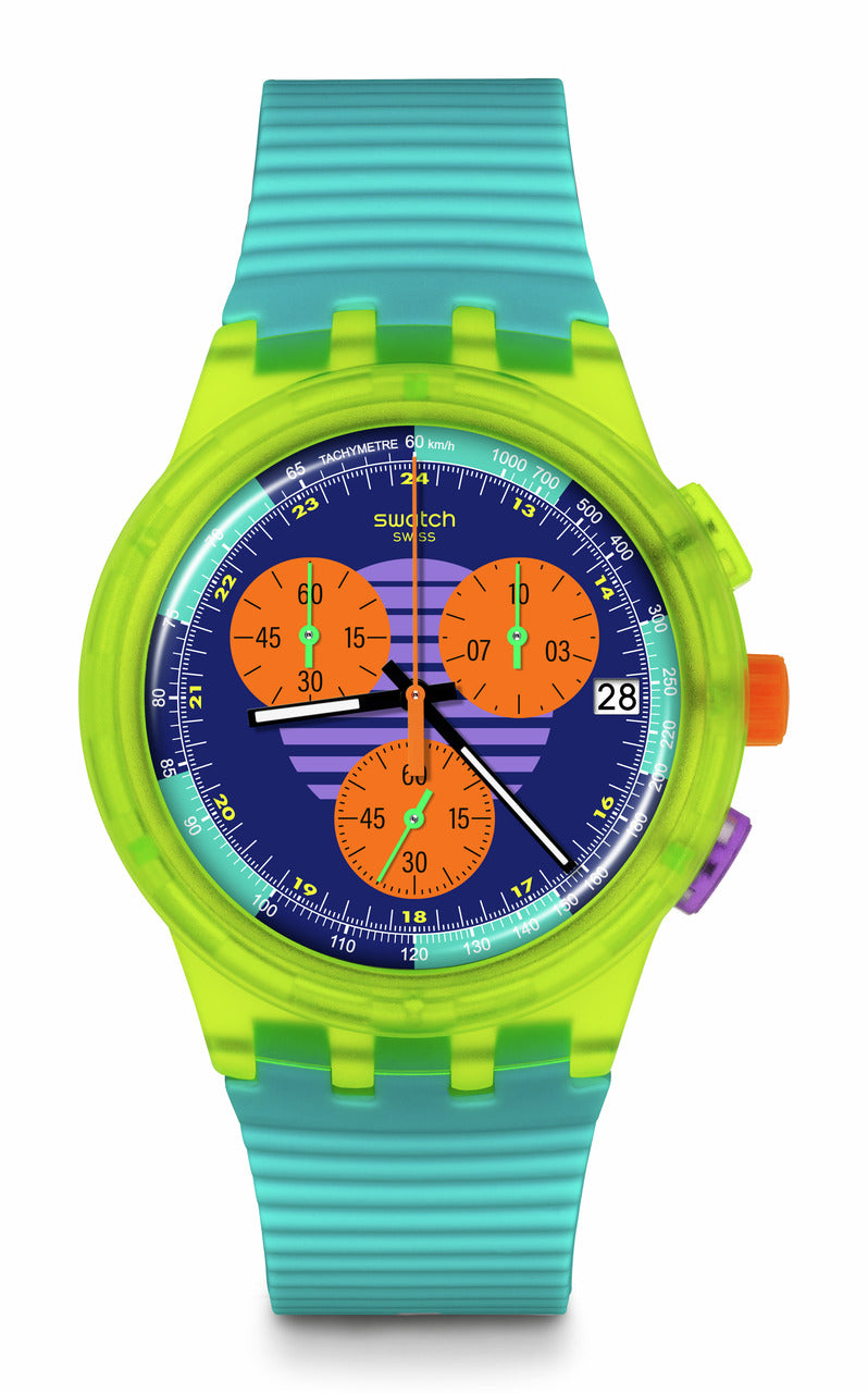 SWATCH NEON SWATCH NEON WAVE – bottegadelgioiellosorrento