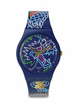 Carica l'immagine nel visualizzatore di Gallery, SWATCH DRAGON IN WAVES