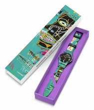 Carica l'immagine nel visualizzatore di Gallery, SWATCH ART JOURNEY 2023 ISHTAR BY JEAN-MICHEL BASQUIAT SUOZ356