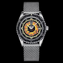 Carica l'immagine nel visualizzatore di Gallery, MIDO OCEAN STAR DECOMPRESSION WORLDTIMER