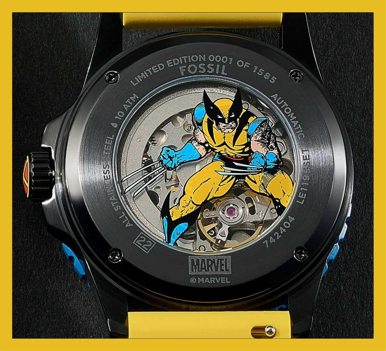 Marvel Orologio Analogico al Quarzo Uomo con Cinturino in Pelle Sintetica WMA000267 Marvel Orologio Analogico al Quarzo Uomo con Cinturino in Pelle Sintetica WMA000267