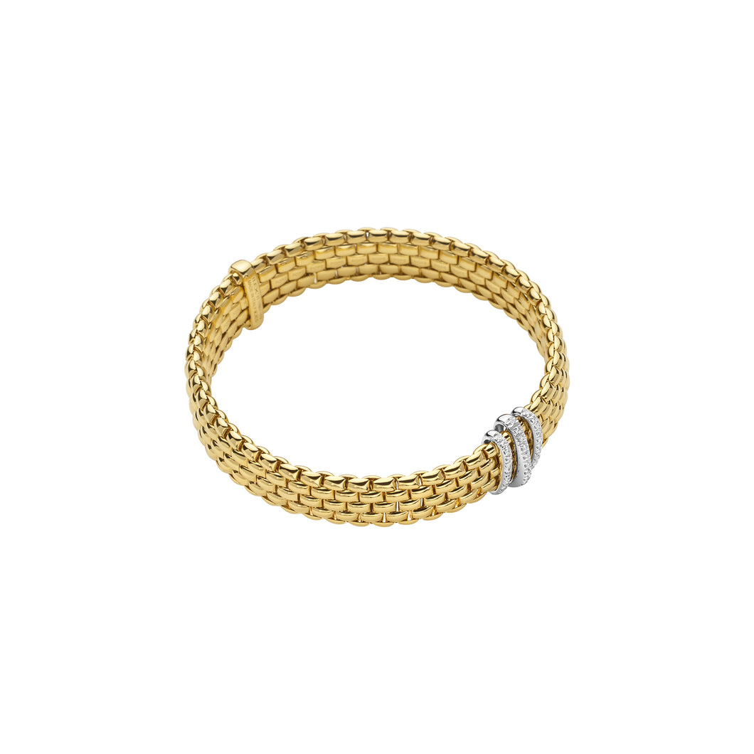 Bracciale Flex'it con diamanti