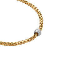 Load image into Gallery viewer, Collana girocollo con diamanti
