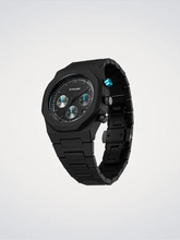 Carica l'immagine nel visualizzatore di Gallery, D1 Milano Charcoal Black Orologio Polychrono | 40,5 mm
