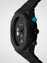 Carica l'immagine nel visualizzatore di Gallery, D1 Milano Charcoal Black Orologio Polychrono | 40,5 mm
