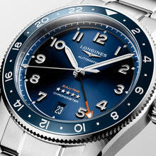 Load image into Gallery viewer, LONGINES SPIRIT ZULU TIME L3.802.4.93.6

