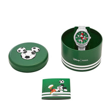 Load image into Gallery viewer, Orologio Disney x Fossil Minnie Mouse Soccer in edizione limitata
