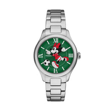 Load image into Gallery viewer, Orologio Disney x Fossil Minnie Mouse Soccer in edizione limitata
