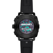 Carica l&#39;immagine nel visualizzatore di Gallery, Cronografo Minecraft x Fossil Deepslate in edizione limitata 2220 pz mondo
