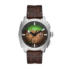 Load image into Gallery viewer, Cronografo Minecraft x Fossil Grass Block in edizione limitata 1825 pz mondo
