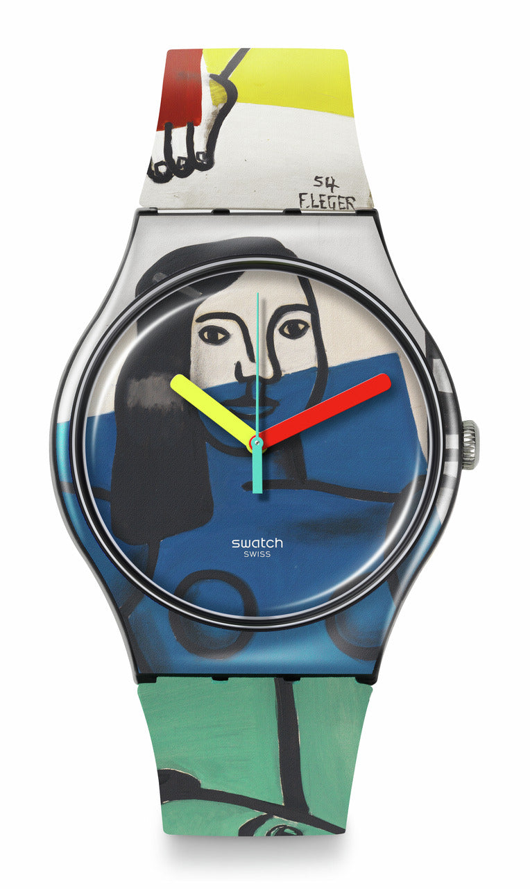 SWATCH X TATE GALLERY LEGER'S TWO WOMEN HOLDING FLOWERS