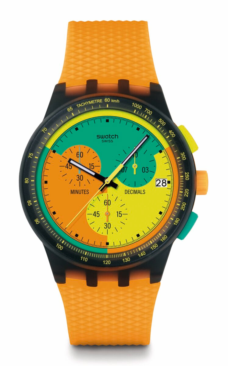 SWATCH NEON SIGNAL FLAG SUSB422