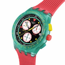 Carica l&#39;immagine nel visualizzatore di Gallery, SWATCH NEON EMERALD CHRONO SUSG409
