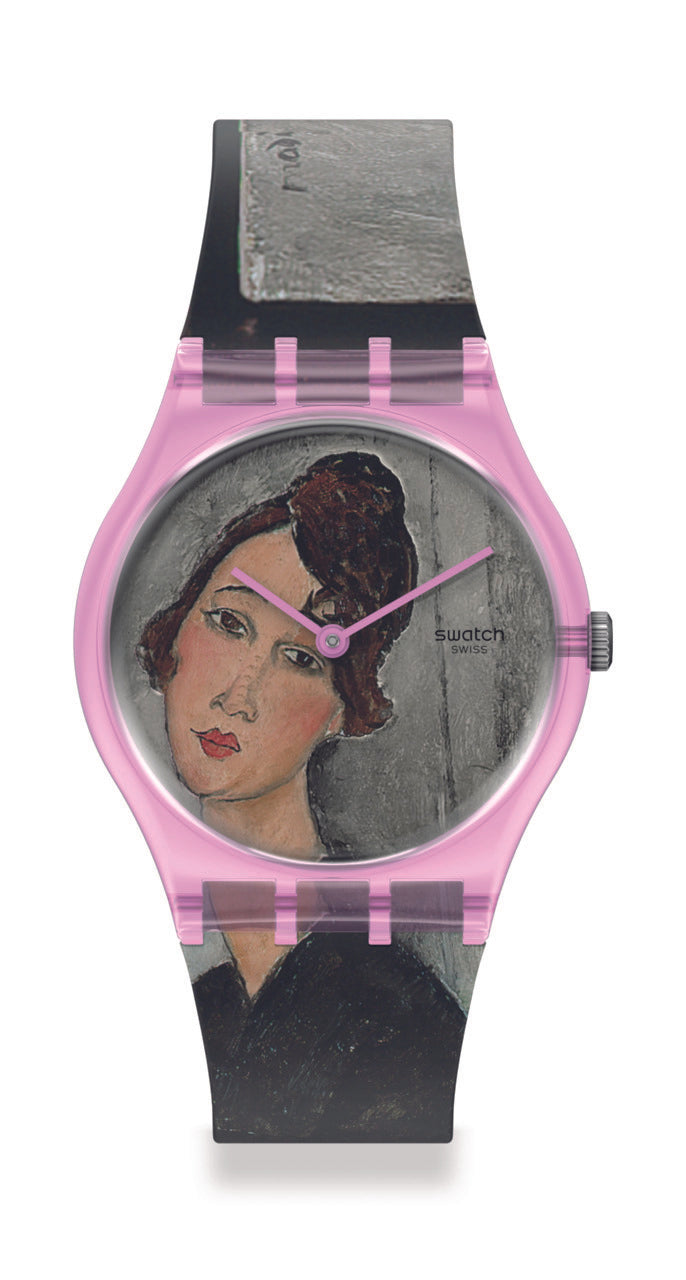 SWATCH X CENTRE POMPIDOU PORTRAIT OF DÉDIE, BY AMEDEO MODIGLIANI